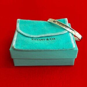 Tiffany & Co Narrow Bangle Silver 925 Bangle Bracelet